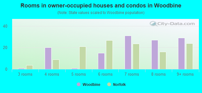 Rooms in owner-occupied houses and condos in Woodbine