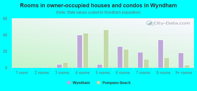 Rooms in owner-occupied houses and condos in Wyndham