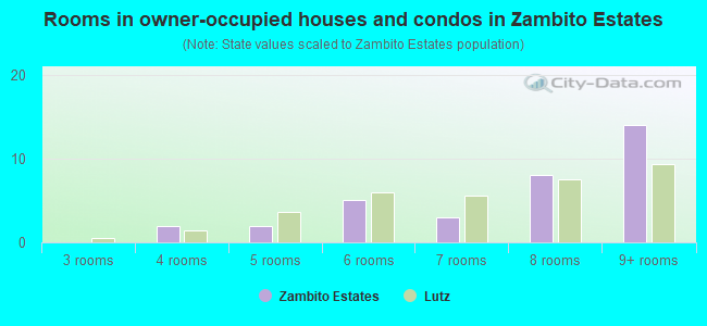 Rooms in owner-occupied houses and condos in Zambito Estates