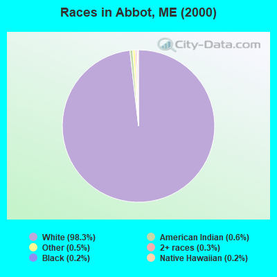 Races in Abbot, ME (2000)