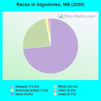 Races in Algodones, NM (2000)
