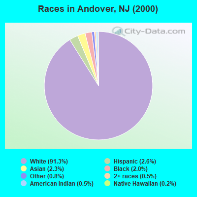 Races in Andover, NJ (2000)