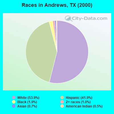 Races in Andrews, TX (2000)