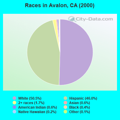 Races in Avalon, CA (2000)