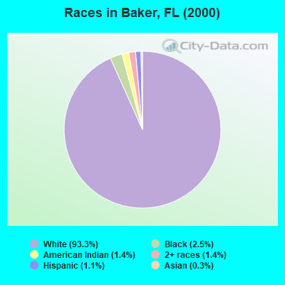 Races in Baker, FL (2000)