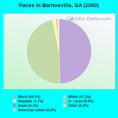 Races in Barnesville, GA (2000)