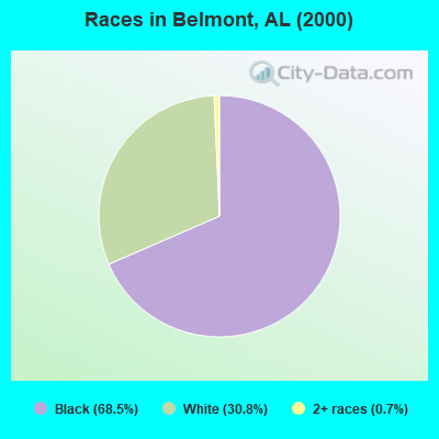 Races in Belmont, AL (2000)