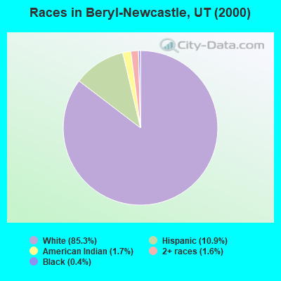 Races in Beryl-Newcastle, UT (2000)