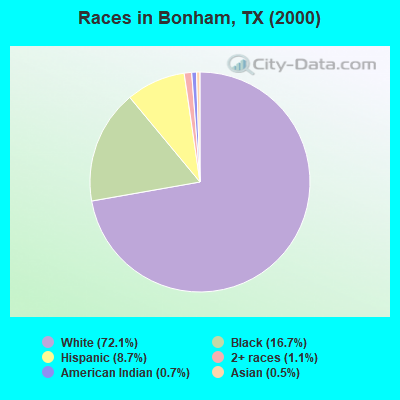 Races in Bonham, TX (2000)