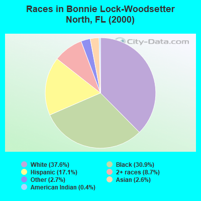 Races in Bonnie Lock-Woodsetter North, FL (2000)