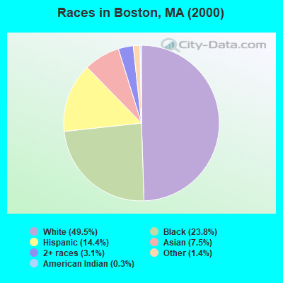 Races in Boston, MA (2000)