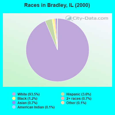 Races in Bradley, IL (2000)
