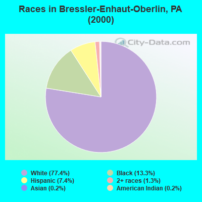 Races in Bressler-Enhaut-Oberlin, PA (2000)