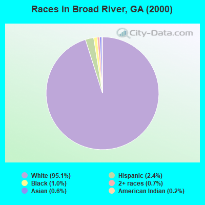 Races in Broad River, GA (2000)