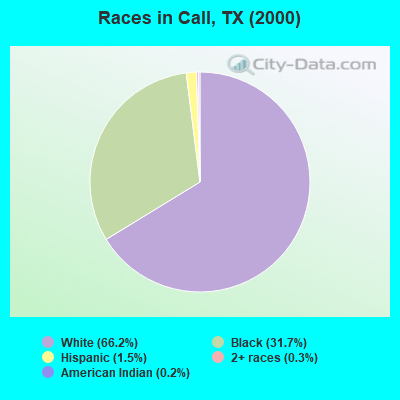 Races in Call, TX (2000)
