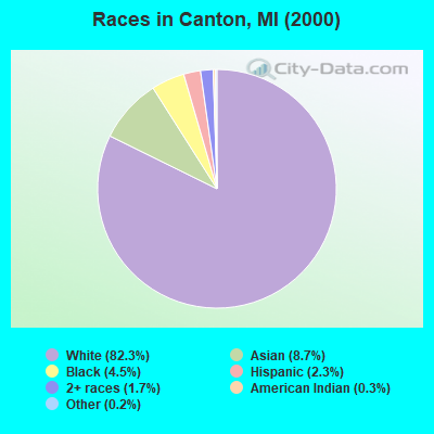 Races in Canton, MI (2000)