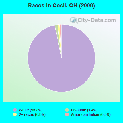 Races in Cecil, OH (2000)