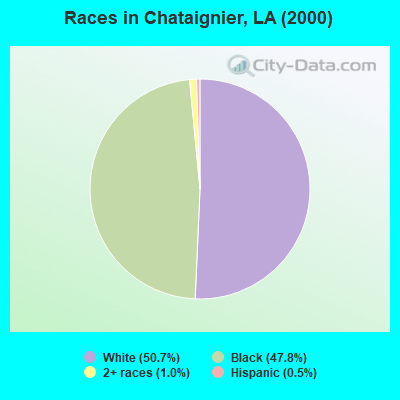 Races in Chataignier, LA (2000)