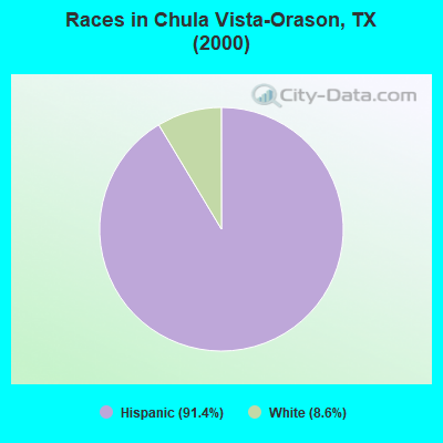 Races in Chula Vista-Orason, TX (2000)