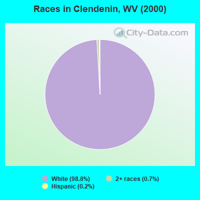 Races in Clendenin, WV (2000)
