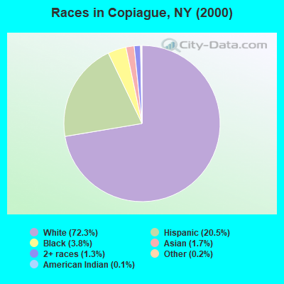 Races in Copiague, NY (2000)