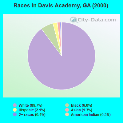 Races in Davis Academy, GA (2000)