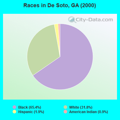 Races in De Soto, GA (2000)