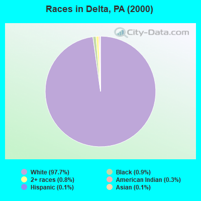 Races in Delta, PA (2000)