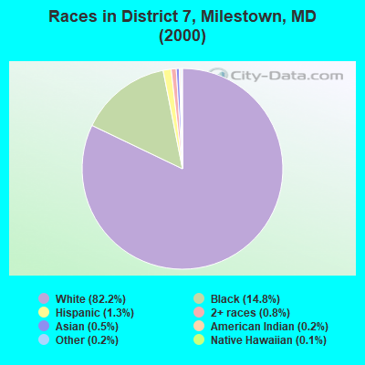 Races in District 7, Milestown, MD (2000)