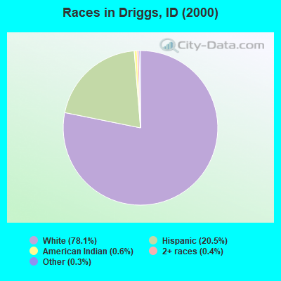 Races in Driggs, ID (2000)