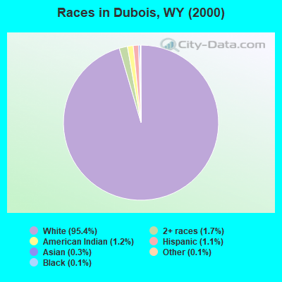Races in Dubois, WY (2000)