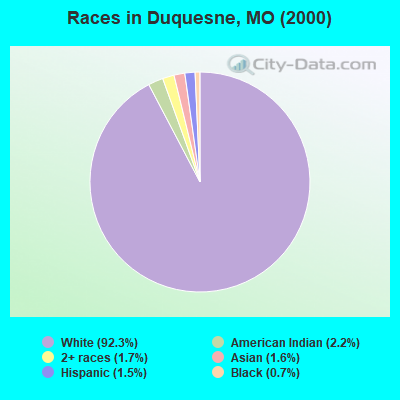 Races in Duquesne, MO (2000)