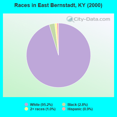 Races in East Bernstadt, KY (2000)