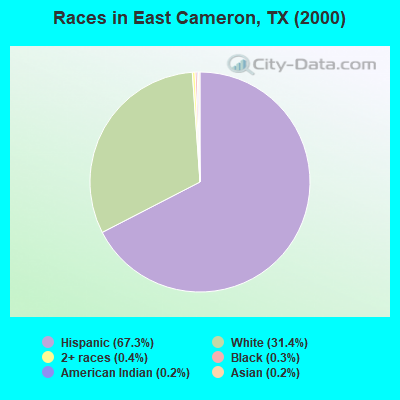Races in East Cameron, TX (2000)