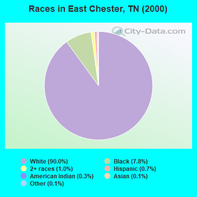 Races in East Chester, TN (2000)