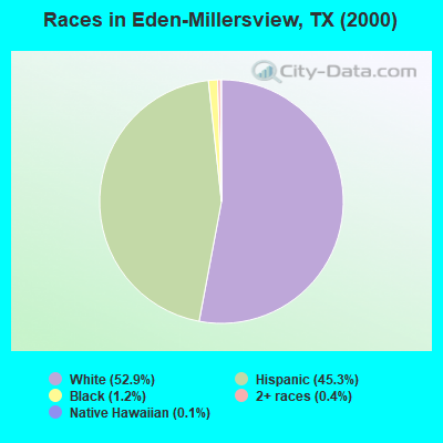 Races in Eden-Millersview, TX (2000)