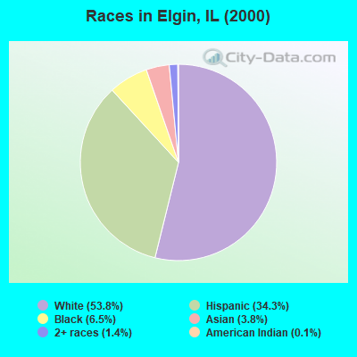 Races in Elgin, IL (2000)
