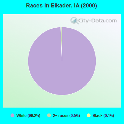 Races in Elkader, IA (2000)