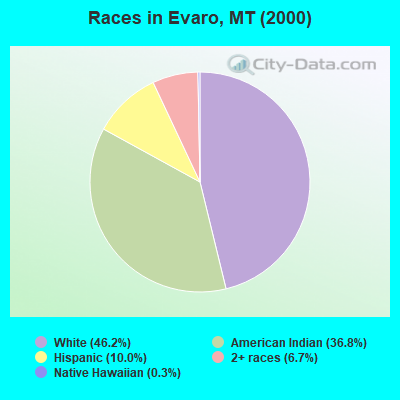 Races in Evaro, MT (2000)