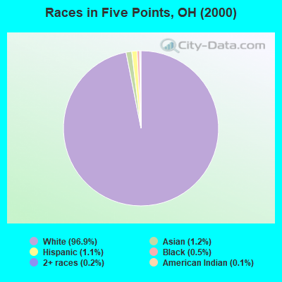 Races in Five Points, OH (2000)
