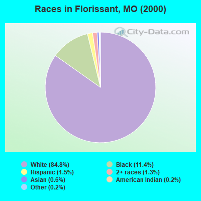 Races in Florissant, MO (2000)