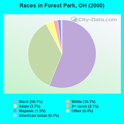 Races in Forest Park, OH (2000)