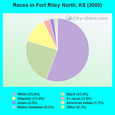 Races in Fort Riley North, KS (2000)