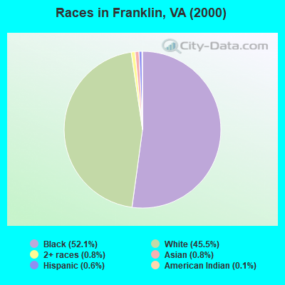 Races in Franklin, VA (2000)