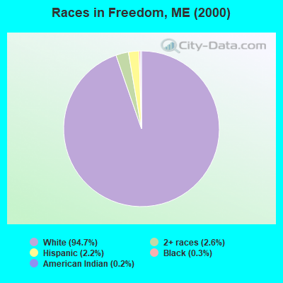 Races in Freedom, ME (2000)