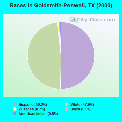 Races in Goldsmith-Penwell, TX (2000)