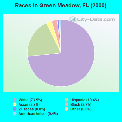 Races in Green Meadow, FL (2000)