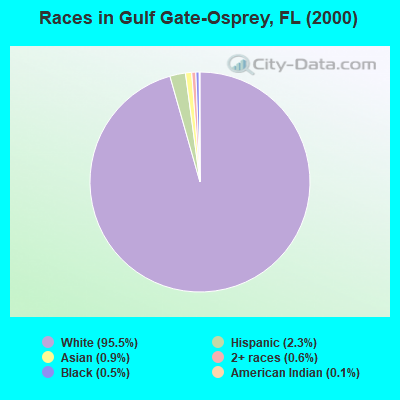 Races in Gulf Gate-Osprey, FL (2000)
