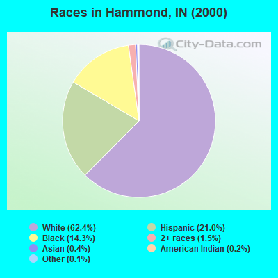 Races in Hammond, IN (2000)