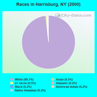 Races in Harrisburg, NY (2000)